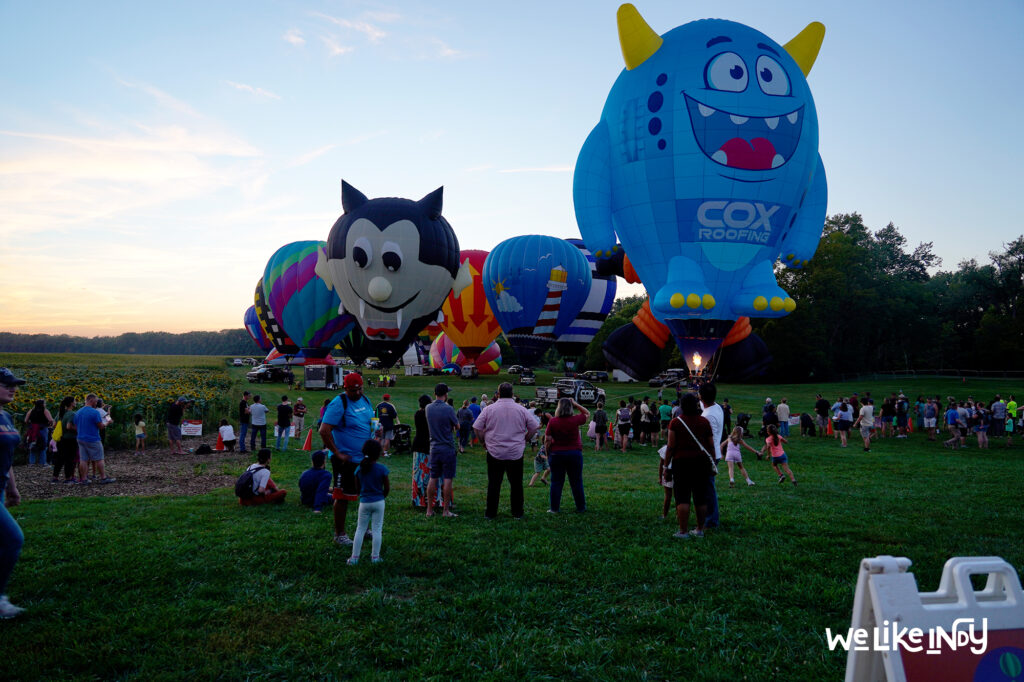 Jupiter Flights Balloon Festival at Conner Prairie